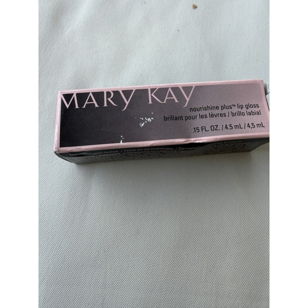 Mary Kay NouriShine Plus Lip Gloss Red Passion 047955 Shimmer 0.15oz New In Box